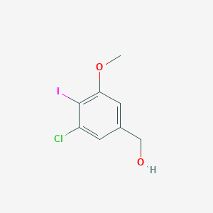 (3-Chloro-4-iodo-5-methoxyphenyl)methanol