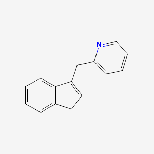 2-(1H-inden-3-ylmethyl)pyridine