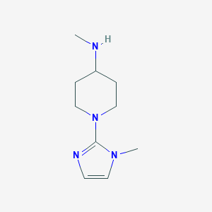N-methyl-1-(1-methyl-1H-imidazol-2-yl)piperidin-4-amine