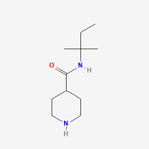 Piperidine-4-carboxylic acid (1,1-dimethyl-propyl)-amide
