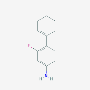 4-(Cyclohexen-1-yl)-3-fluoroaniline