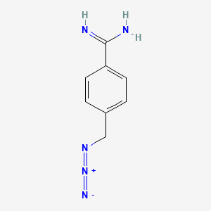 4-Amidino benzyl azide