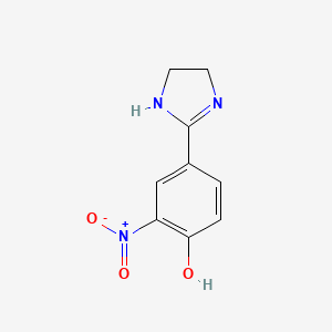 4-(4,5-dihydro-1H-imiazol-2-yl)-2-nitrophenol