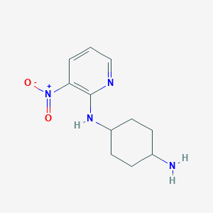N1-(3-nitropyridin-2-yl)cyclohexane-1,4-diamine