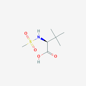 3-methyl-N-(methylsulfonyl)-L-valine