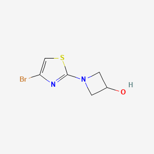 1-(4-Bromothiazol-2-yl)azetidin-3-ol