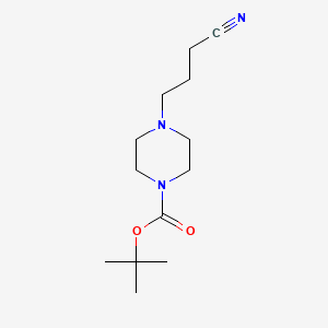 Tert-butyl 4-(3-cyanopropyl)piperazine-1-carboxylate