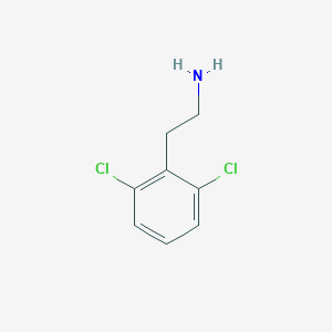 molecular formula C8H9Cl2N B084834 2,6-Dichlorophenethylamine CAS No. 14573-23-0
