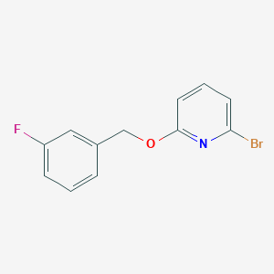 2-Bromo-6-(3-fluorobenzyloxy)pyridine