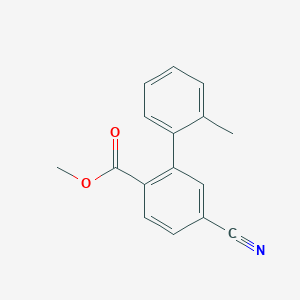 Methyl 4-cyano-2-(2-methylphenyl)benzoate