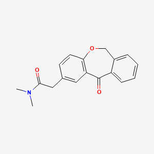 Dibenz[b,e]oxepin-2-acetamide, 6,11-dihydro-N,N-dimethyl-11-oxo-