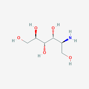 molecular formula C6H15NO5 B084836 2-Amino-2-deoxy-D-glucitol CAS No. 14307-03-0