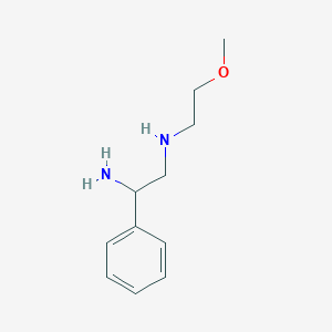 molecular formula C11H18N2O B8483743 N-(2-Amino-2-phenylethyl)-2-methoxyethylamine 