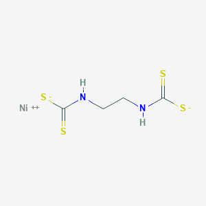 molecular formula C4H6N2NiS4 B084840 LAHRFHINHFIDLM-UHFFFAOYSA-L CAS No. 12275-13-7