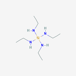 molecular formula C8H24N4Si B8484168 Tetrakis(ethylamino)silane CAS No. 17865-94-0