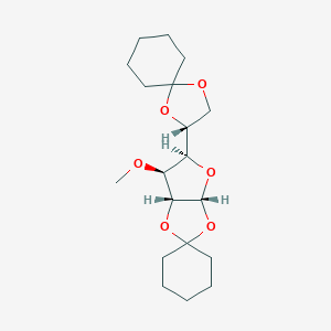 B084842 1,2:5,6-di-o-Cyclohexylidene-3-o-methyl-alpha-D-glucofuranose CAS No. 13440-19-2