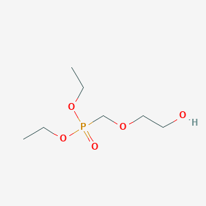 molecular formula C7H17O5P B8484600 Diethyl 2-hydroxyethoxymethanephosphonate 