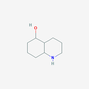 molecular formula C9H17NO B8484779 Decahydro-5-quinolinol 