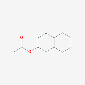 molecular formula C12H20O2 B084849 十氢-2-萘甲酸酯 CAS No. 10519-11-6