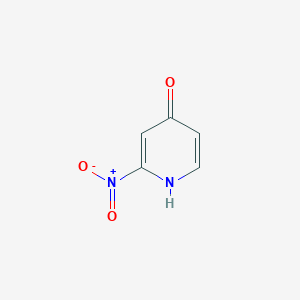 molecular formula C5H4N2O3 B008485 2-Nitropyridin-4-ol CAS No. 101654-28-8