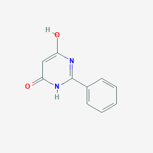 molecular formula C10H8N2O2 B084851 2-Phenylpyrimidine-4,6-diol CAS No. 13566-71-7