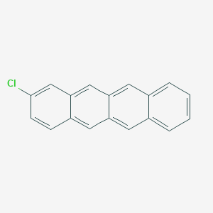 molecular formula C18H11Cl B8485291 2-Chlorotetracene CAS No. 62775-17-1