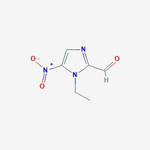 1-Ethyl-5-nitro-2-imidazolecarboxaldehyde