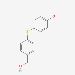 4-(4-Methoxyphenylthio)benzenemethanol