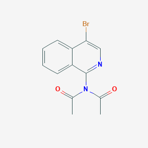 N-acetyl-N-(4-bromoisoquinolin-1-yl)acetamide