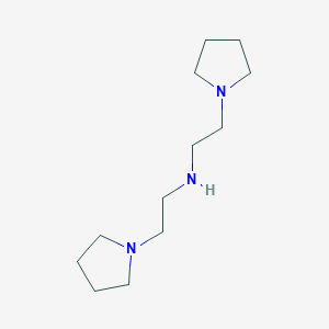 2-(1-pyrrolidinyl)-N-[2-(1-pyrrolidinyl)ethyl]ethanamine