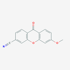 6-Methoxy-9-oxo-9H-xanthene-3-carbonitrile