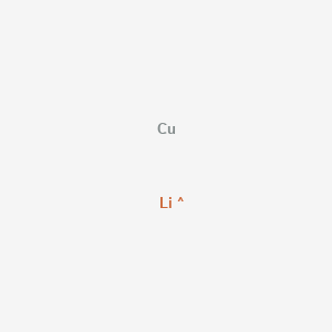 molecular formula CuLi B8485746 Copper lithium CAS No. 55762-69-1