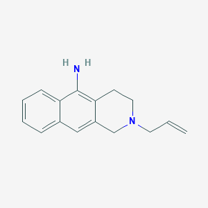 2-(Prop-2-en-1-yl)-1,2,3,4-tetrahydrobenzo[g]isoquinolin-5-amine