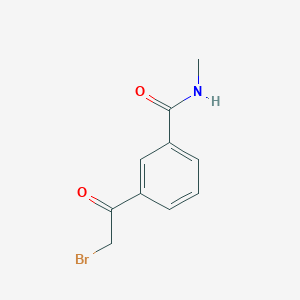 3-(bromoacetyl)-N-methylbenzamide
