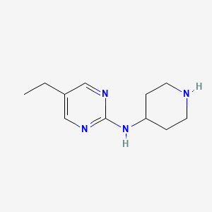 (5-Ethyl-pyrimidin-2-yl)-piperidin-4-yl-amine