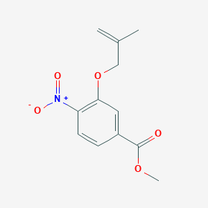 Methyl 3-(2-methylallyloxy)-4-nitro-benzoate
