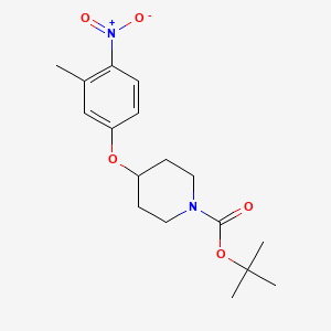 Tert-butyl 4-(3-methyl-4-nitrophenoxy)piperidine-1-carboxylate