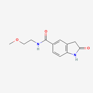 N-(2-Methoxyethyl)-2-oxoindoline-5-carboxamide