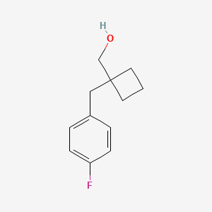 [1-(4-Fluorobenzyl)cyclobutyl]methanol