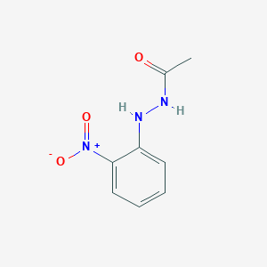 molecular formula C8H9N3O3 B084862 N'-(2-Nitrophenyl)acetohydrazide CAS No. 14674-17-0