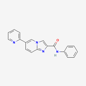 N-phenyl-6-(pyrid-2-yl)imidazo[1,2-a]pyridine-2-carboxamide
