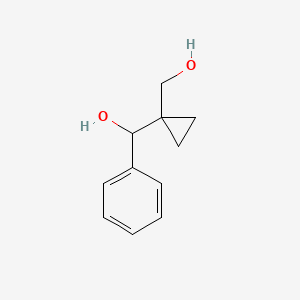 [1-(Hydroxymethyl)cyclopropyl](phenyl)methanol