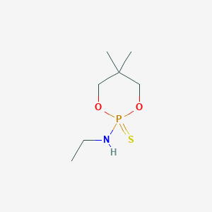 2-(Ethylamino)-5,5-dimethyl-1,3,2lambda~5~-dioxaphosphinane-2-thione