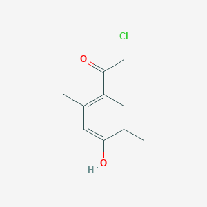 2-Chloro-1-(4-hydroxy-2,5-dimethylphenyl)ethanone