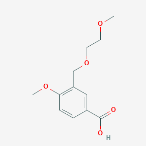 4-Methoxy-3-(2-methoxy-ethoxymethyl)-benzoic acid