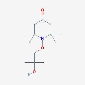 1-(2-Hydroxy-2-methylpropoxy)-2,2,6,6-tetramethylpiperidin-4-one