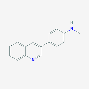 N-Methyl-4-(quinolin-3-yl)aniline