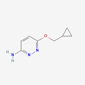 6-Cyclopropylmethoxypyridazin-3-amine