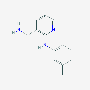 2-(m-Toluidino)-3-aminomethylpyridine