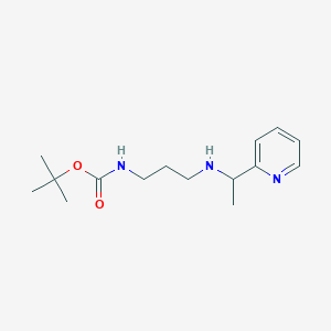 [3-(1-Pyridin-2-yl-ethylamino)-propyl]-carbamic acid tert-butyl ester